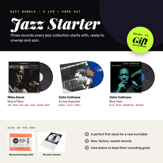 Jazz Starter Vinyl Bundle [3LP + Care Kit]