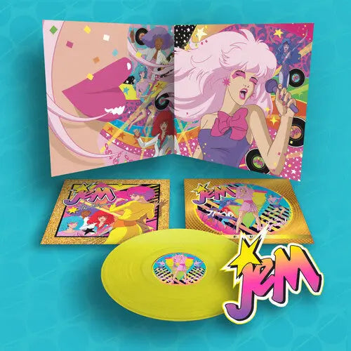 Jem And The Holograms - Jem And The Holograms [LP] (Lemonade Glitter Vinyl Deluxe Edition New Tracks)