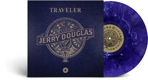 Jerry Douglas - Traveler (IEX) Dark Sky with White Swirl [Blue Vinyl]