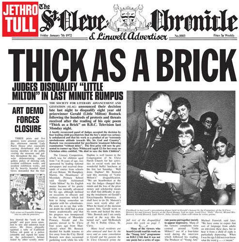 Thick As a Brick [LP]