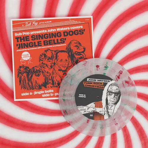 John Waters - Jingle Bells / It's a Punk Rock Christmas [Colored Vinyl 7"]