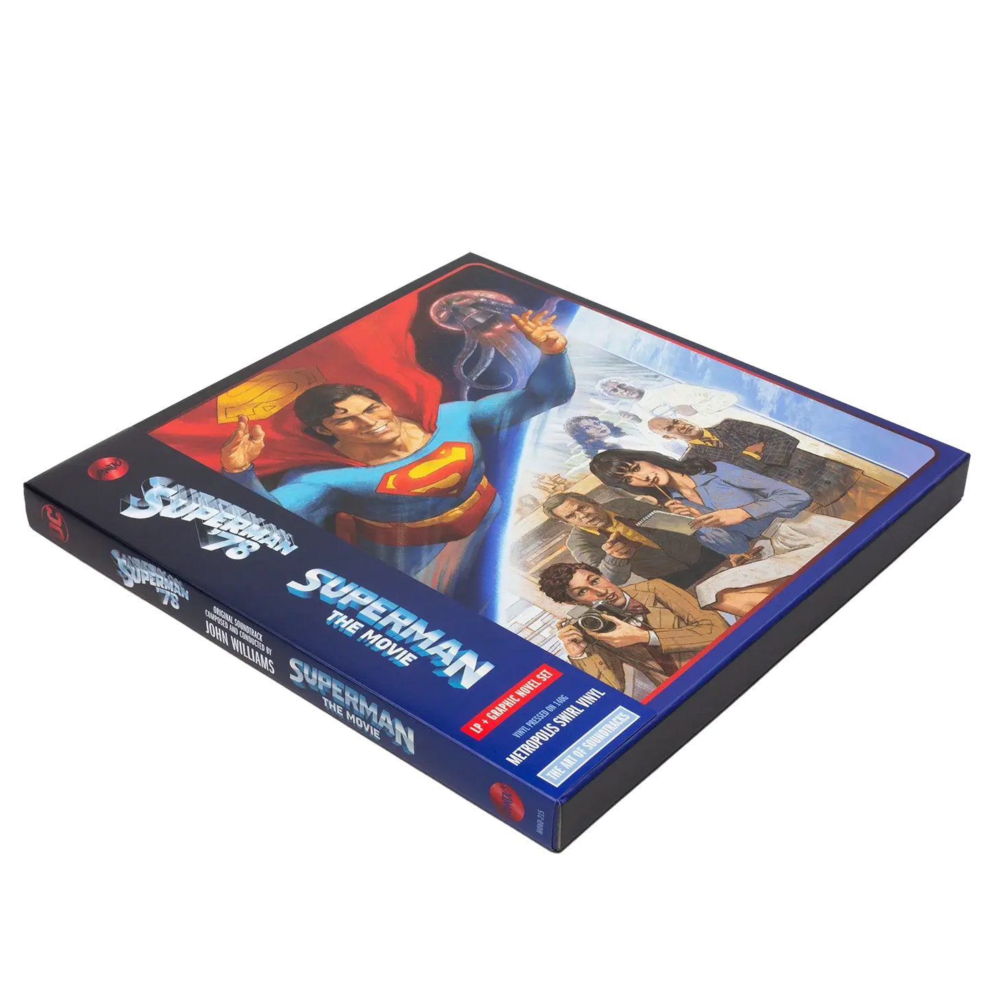 John Williams - Superman: The Movie [Metropolis Swirl Vinyl 2XLP & Graphic Novel Box Set]