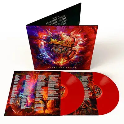 Judas Priest - Invincible Shield [Red Vinyl Indie]