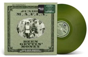 Album cover for Junior Mafia - Been Gettin' Money on green vinyl
