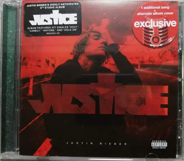 Justin Bieber - Justice [Alternate Cover CD w Bonus Track]