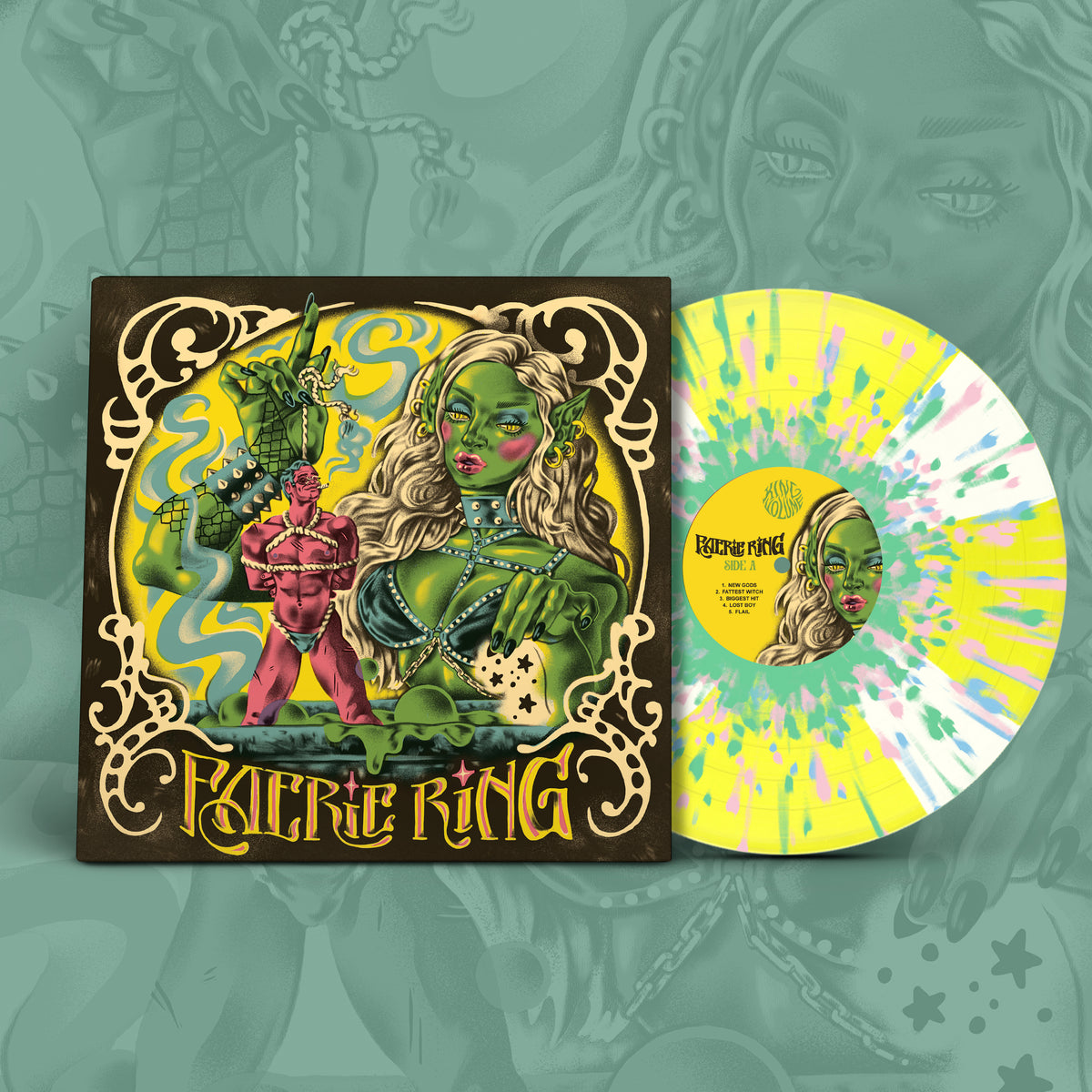 Faerie Ring - Faerie Ring [LP Burst Splatter Vinyl]