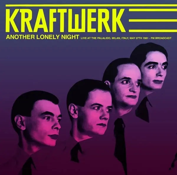 Kraftwerk - Another Lonely Night: Live At The Palalido, Milan, Italy, May 27th 1981 - FM Broadcast (Splatter Vinyl) [LP]
