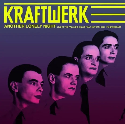 Kraftwerk - Another Lonely Night: Live At The Palalido, Milan, Italy, May 27th 1981 - FM Broadcast (Splatter Vinyl) [LP]