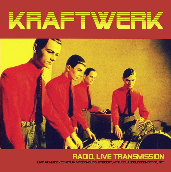 Radio, Live Transmission: Live At Muziekcentrum Vredenburg, Utrecht, Netherlands, December 10, 1981 - FM Broadcast (Color Vinyl) [LP]