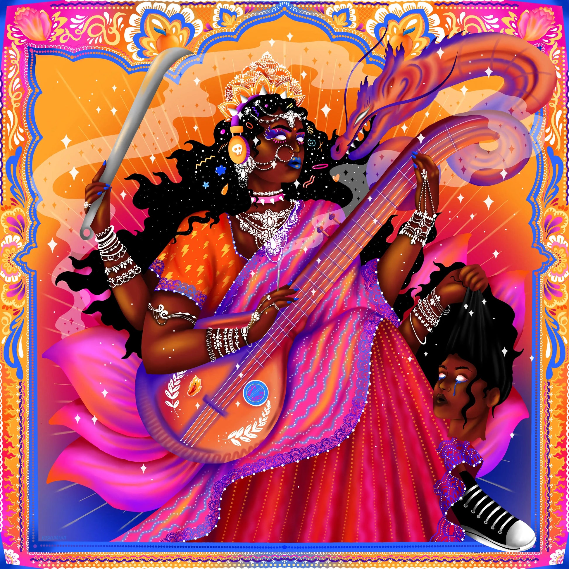 Kulfi Girls - Divinity / Melting [LP]
