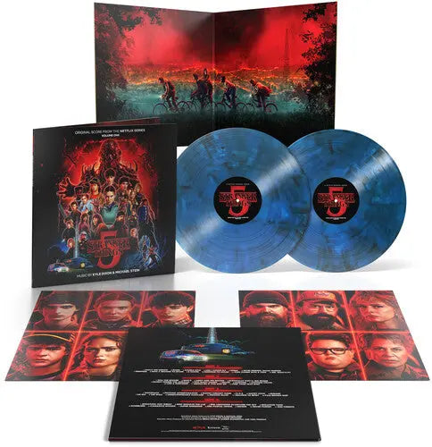 Kyle Dixon & Michael Stein - Stranger Things 5 (Original Score From The Netflix Series) Volume 1 [2LP Upside Down Inter-Dimensional Blue Colored Vinyl]