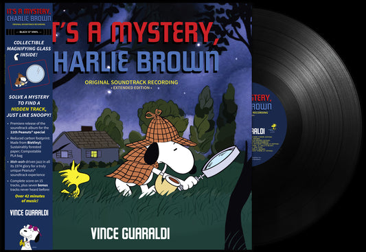 It's a Mystery, Charlie Brown Guaraldi 75th Anniversary Edition LP packaging