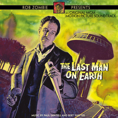 Paul Sawtell & Bert Shefter — Rob Zombie Presents: The Last Man on Earth [Neon Green/Blue Smoke 2LP] — album cover