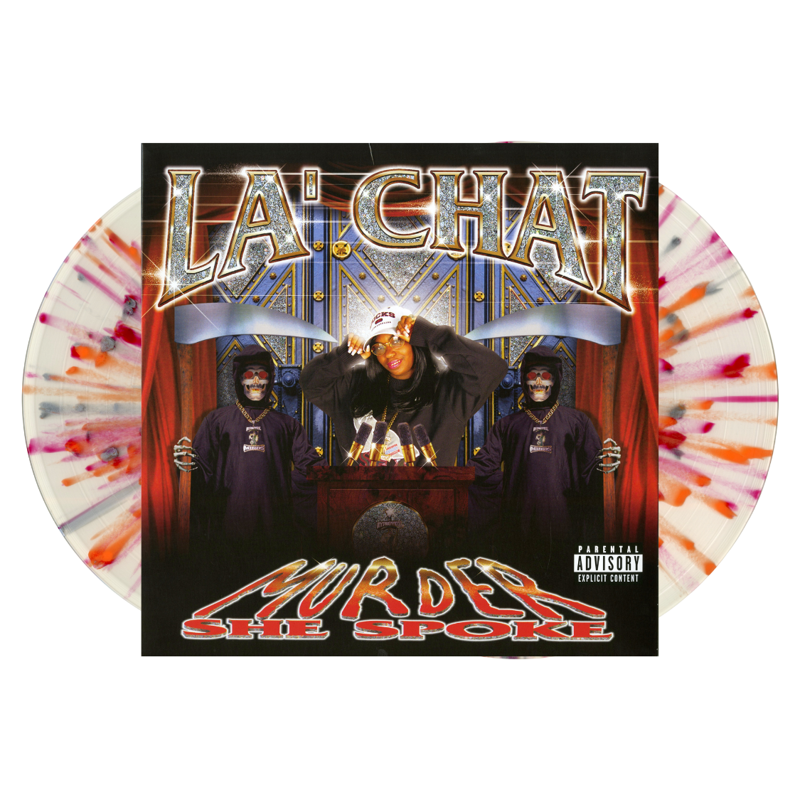 La' Chat - Murder She Spoke [Alternate Cover Splatter 2LP]