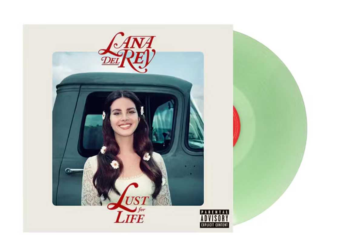 Lana Del Rey - Lust For Life [Explicit Coke Bottle Clear Vinyl]