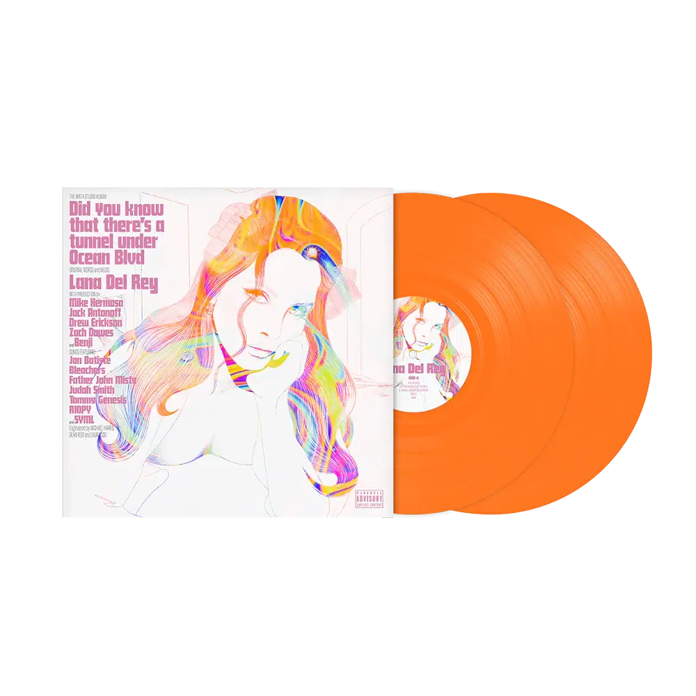 Lana Del Rey - Did you know that there’s a tunnel under Ocean Blvd [Festival Orange Vinyl]