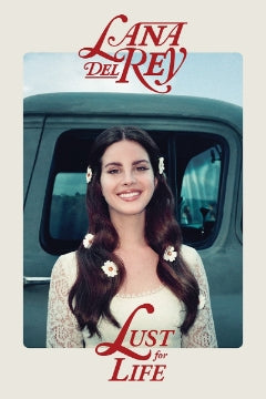 Poster art for Lana Del Rey - Lust For Life [24 x 36 Poster], 24 x 36 inches
