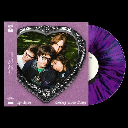 Lazy Eyes - Cheesy Love Songs [LP Black & Purple Splatter Vinyl]
