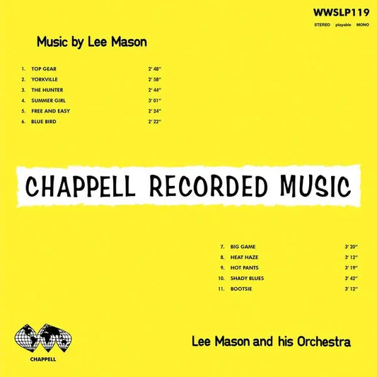 Lee Mason - Music By Lee Mason (1971) [LP]