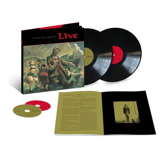 Live - Throwing Copper (25th Anniversary) [Super Deluxe 2LP Vinyl 2CD]