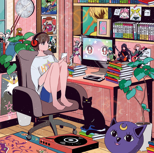 Grey October Sound - Lo-Fi Anime [Pink Vinyl]