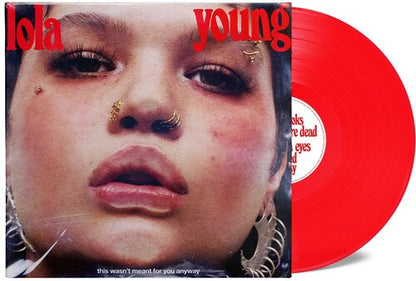 Lola Young — This Wasn't Meant for You Anyway [Hand-Numbered Transparent Red Vinyl]; product image 1