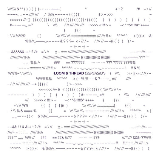 Dispersion [Vinyl]