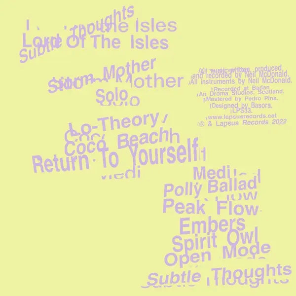 Subtle Thoughts [2LP Splatter Vinyl]