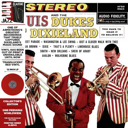 Louis Armstrong - Louis Armstrong and the Dukes of Dixieland [Red Vinyl]