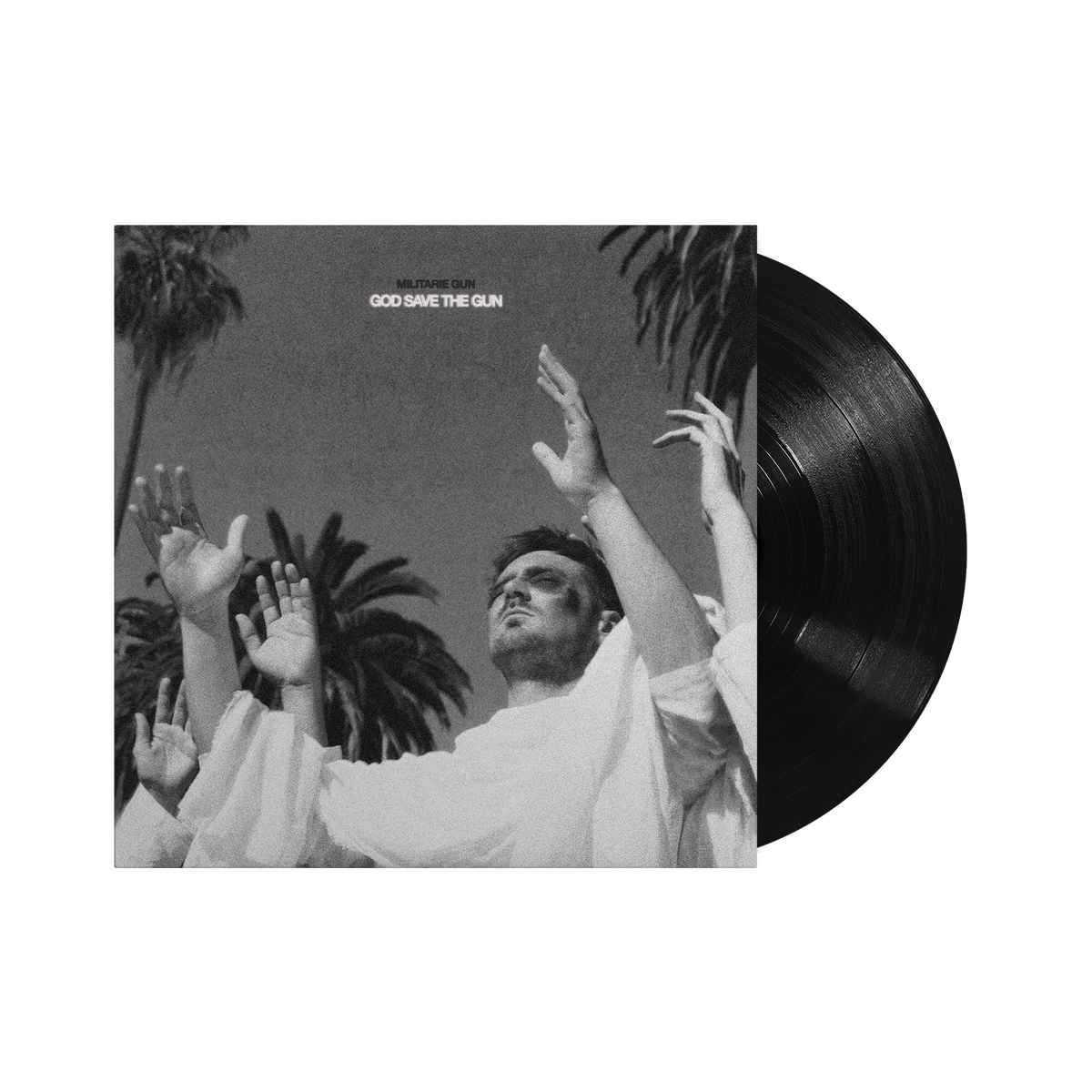 Militarie Gun - God Save the Gun [Vinyl LP] — artwork
