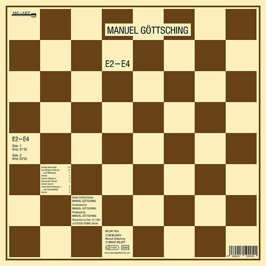 Manuel Göttsching - E2-E4 album cover