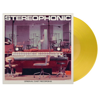 Various Artists — Stereophonic: Original Cast Recording [Yellow LP]; artwork and packaging