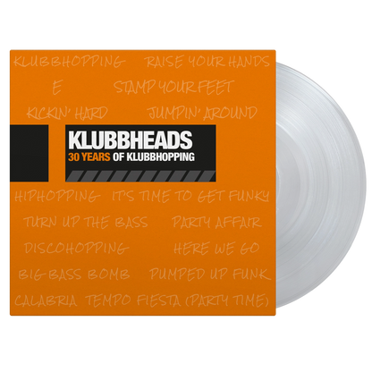 Klubbheads — 30 Years of Klubbhopping [Numbered Clear 180g LP] — cover and edition packaging