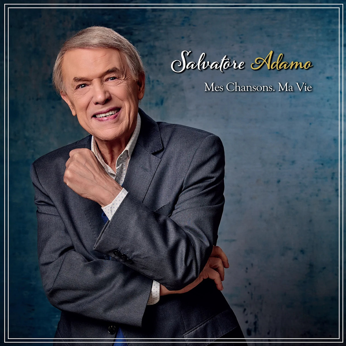 Salvatore Adamo - Mes Chansons Ma Vie [Translucent Blue 180g Vinyl LP] cover artwork