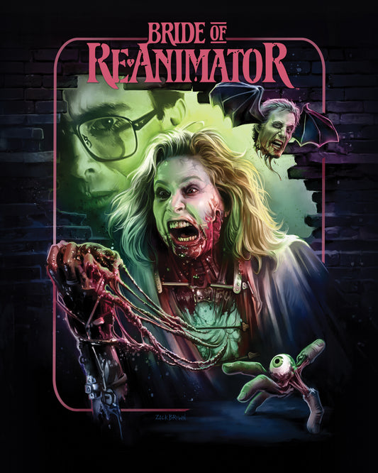 Bride of Re-Animator 4K UHD and Blu-ray 2-Disc Special Edition cover art