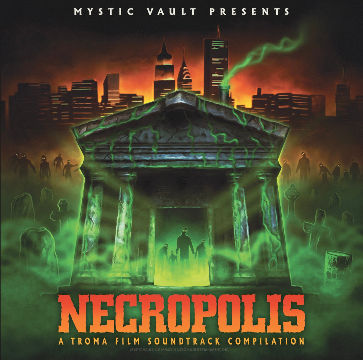 Necropolis: Troma Entertainment Film Soundtrack Compilation album cover