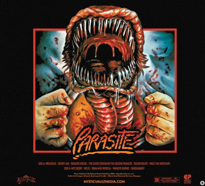 Richard Band - Parasite (1982) Original Motion Picture Soundtrack back cover