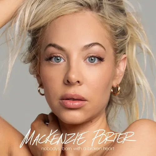 Mackenzie Porter - Nobody's Born with a Broken Heart [Smokey Grey Blue & White Vinyl]