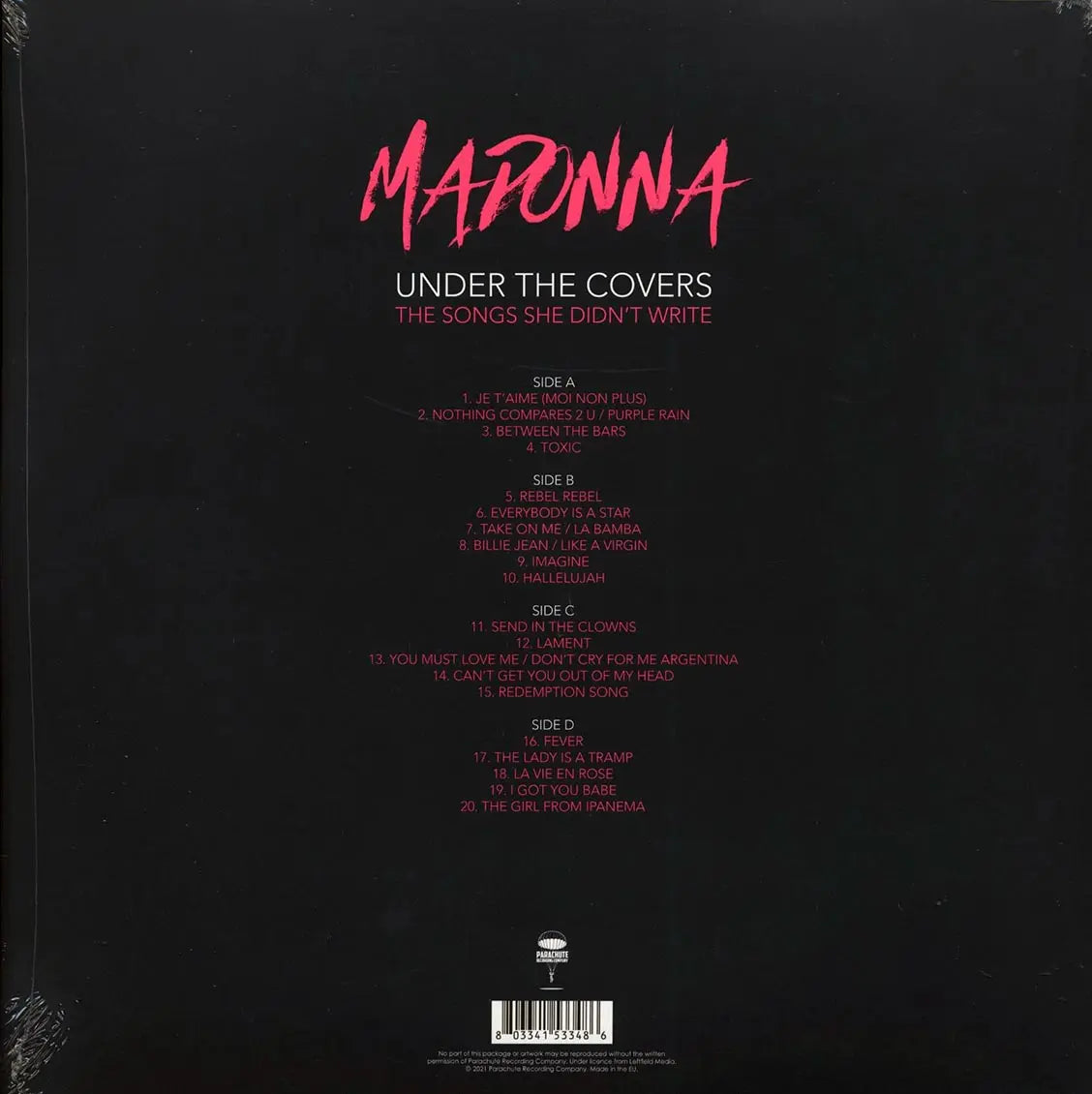 Madonna - Under The Covers The Songs She Didn't Write [Color Vinyl]