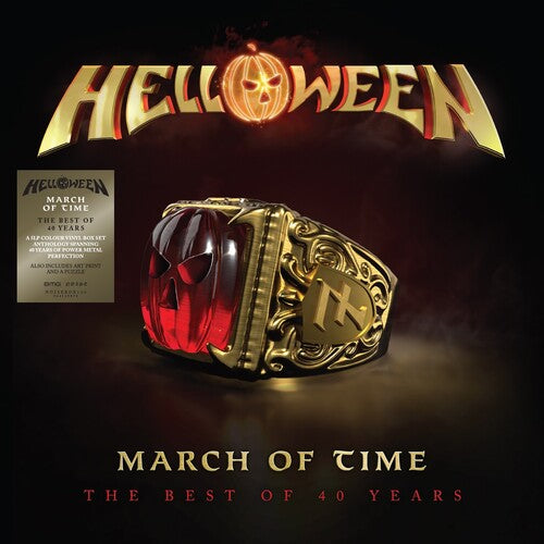March Of Time (The Best Of 40 Years) [5LP Red Vinyl Art Print Puzzle]