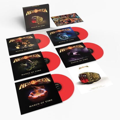 March Of Time (The Best Of 40 Years) [5LP Red Vinyl Art Print Puzzle]