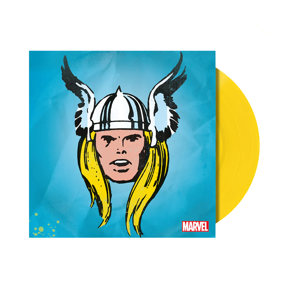 Marvel Chorus - Mighty Thor (1966 Theme) / Merry Marvel Marching Society [Translucent Yellow 7" Vinyl]