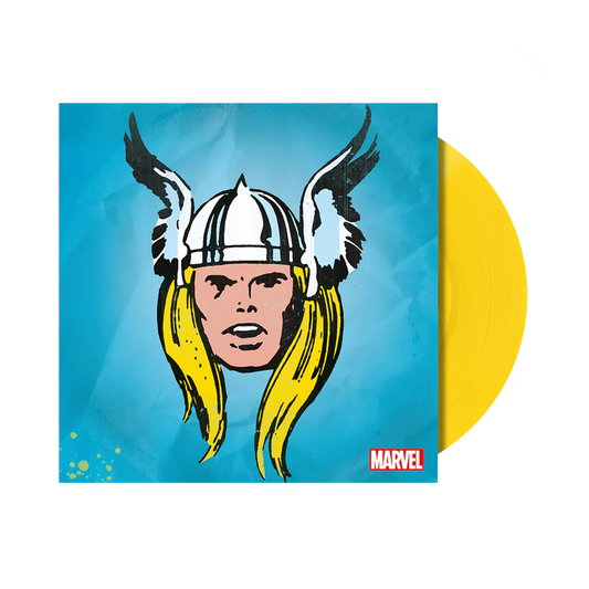 Marvel Chorus - Mighty Thor (1966 Theme) / Merry Marvel Marching Society [Translucent Yellow 7" Vinyl]