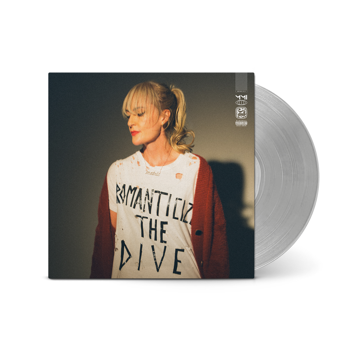 Metric – Romanticize the Dive [Silver LP] – album artwork