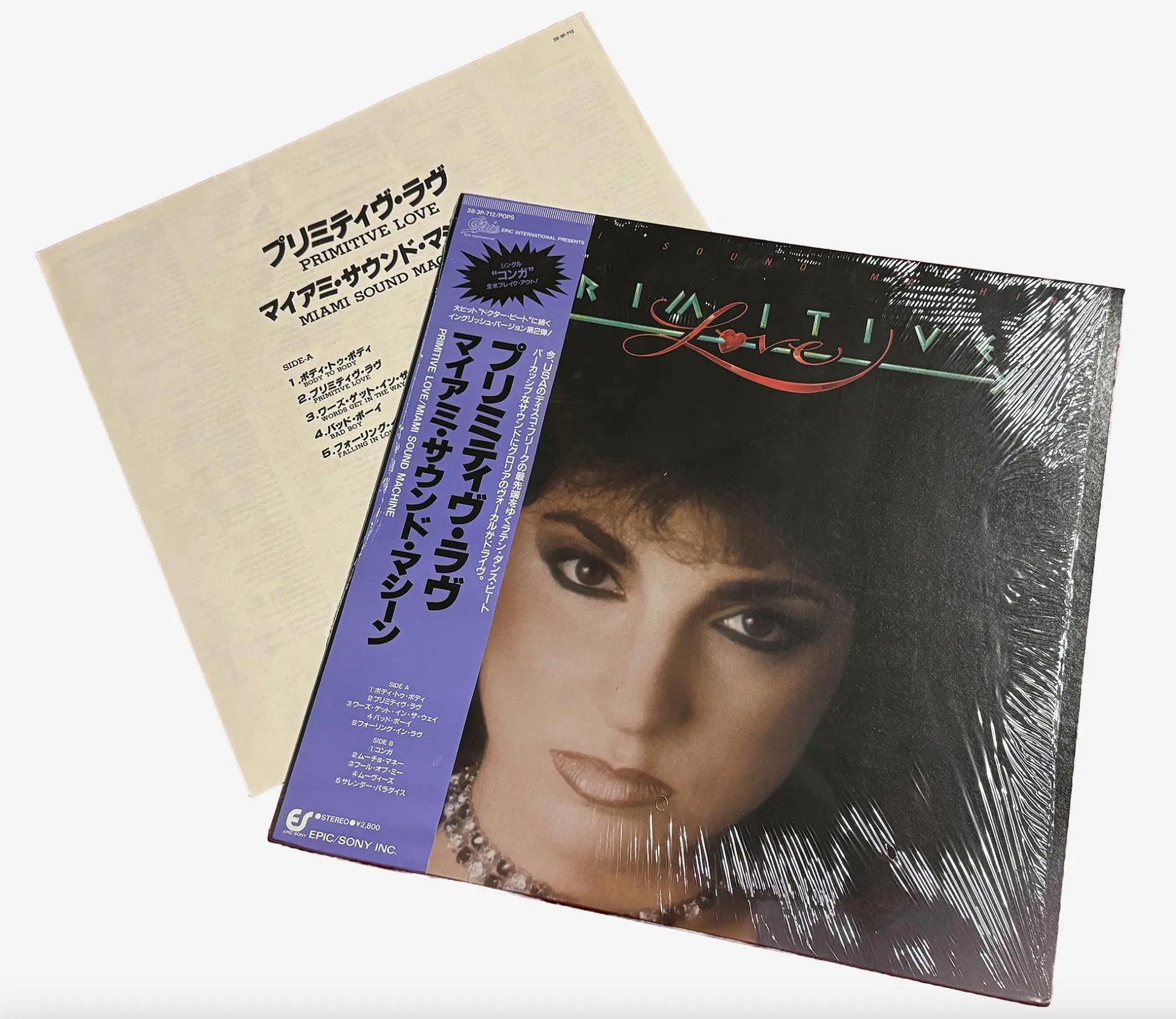 Miami Sound Machine - Primitive Love [Japanese Vinyl still in Shrink]