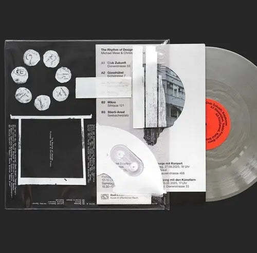 Michael Meier & Christoph Franz - The Rhythm of Design [Clear Vinyl in silk screened PVC sleeve LP]