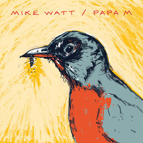 Mike Watt / / Papa M [7" Red Opaque Vinyl]