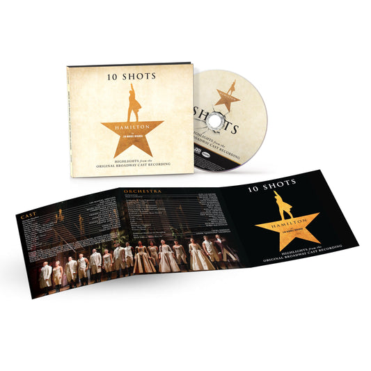 Hamilton: 10 Shots (Highlights from The Original Broadway Cast Recording) [CD]