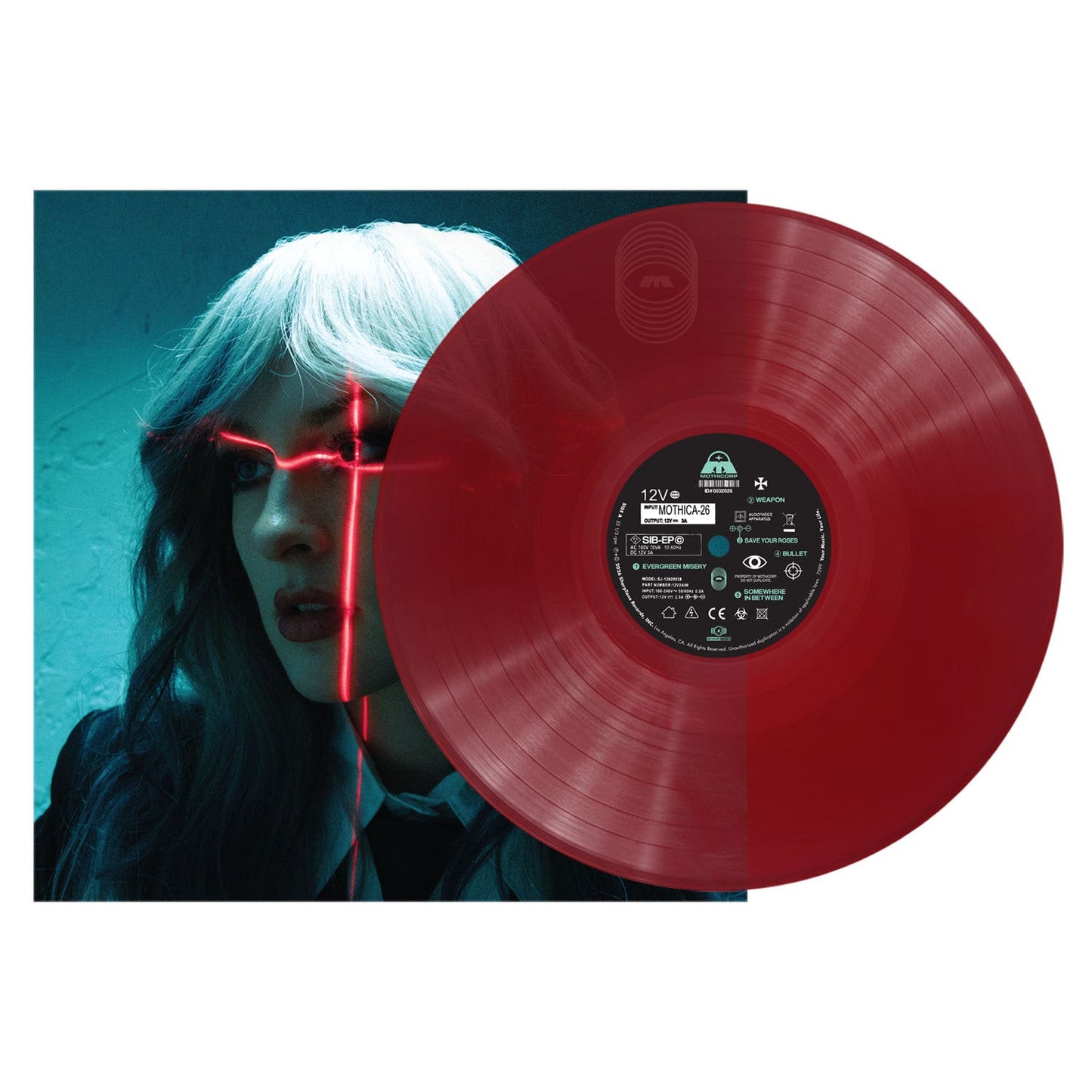 Somewhere In Between [Transparent Red Vinyl]