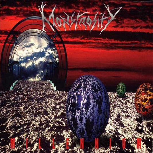 Monstrosity - Millennium [Red & Black Marble Vinyl]